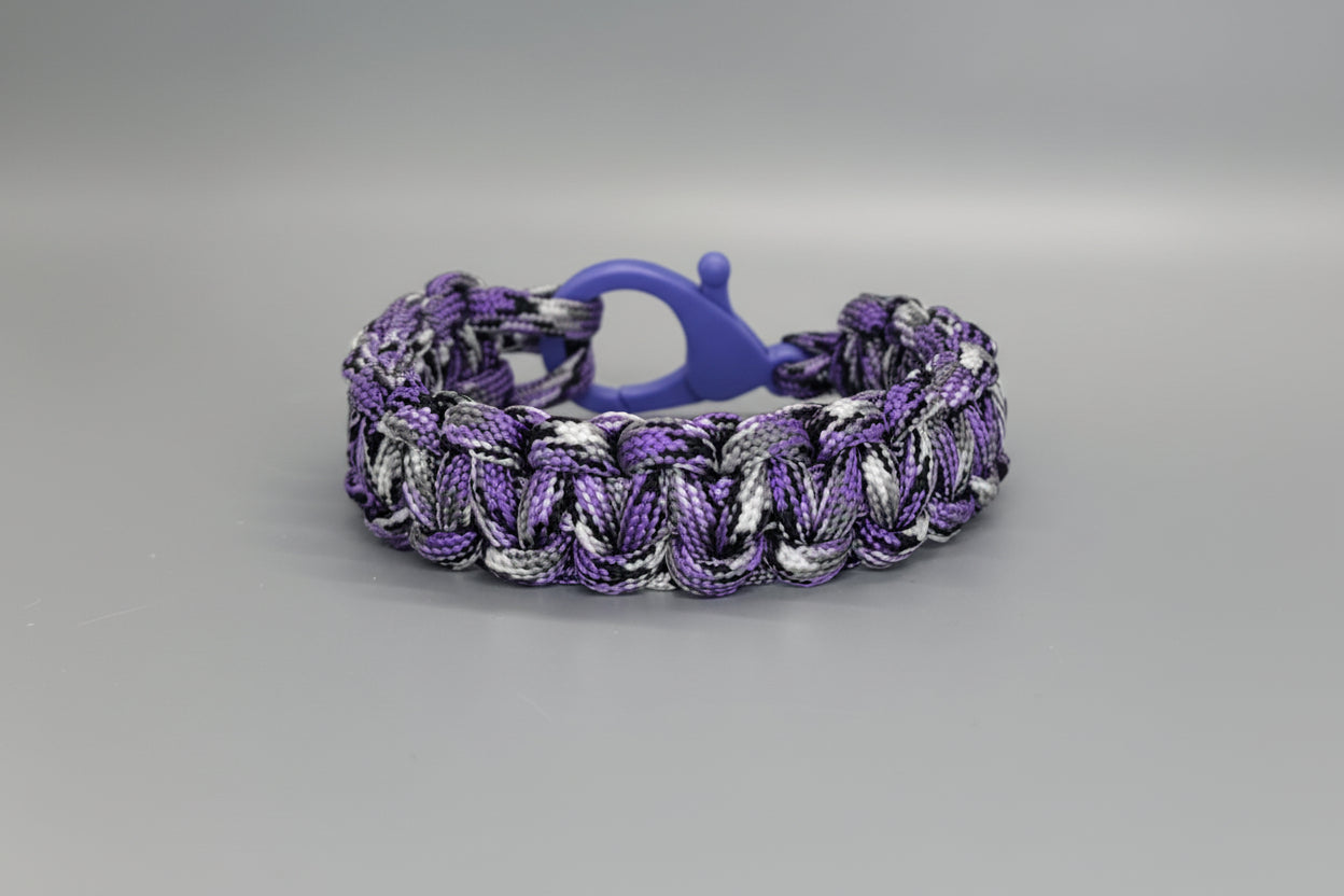 Purple / White / Black