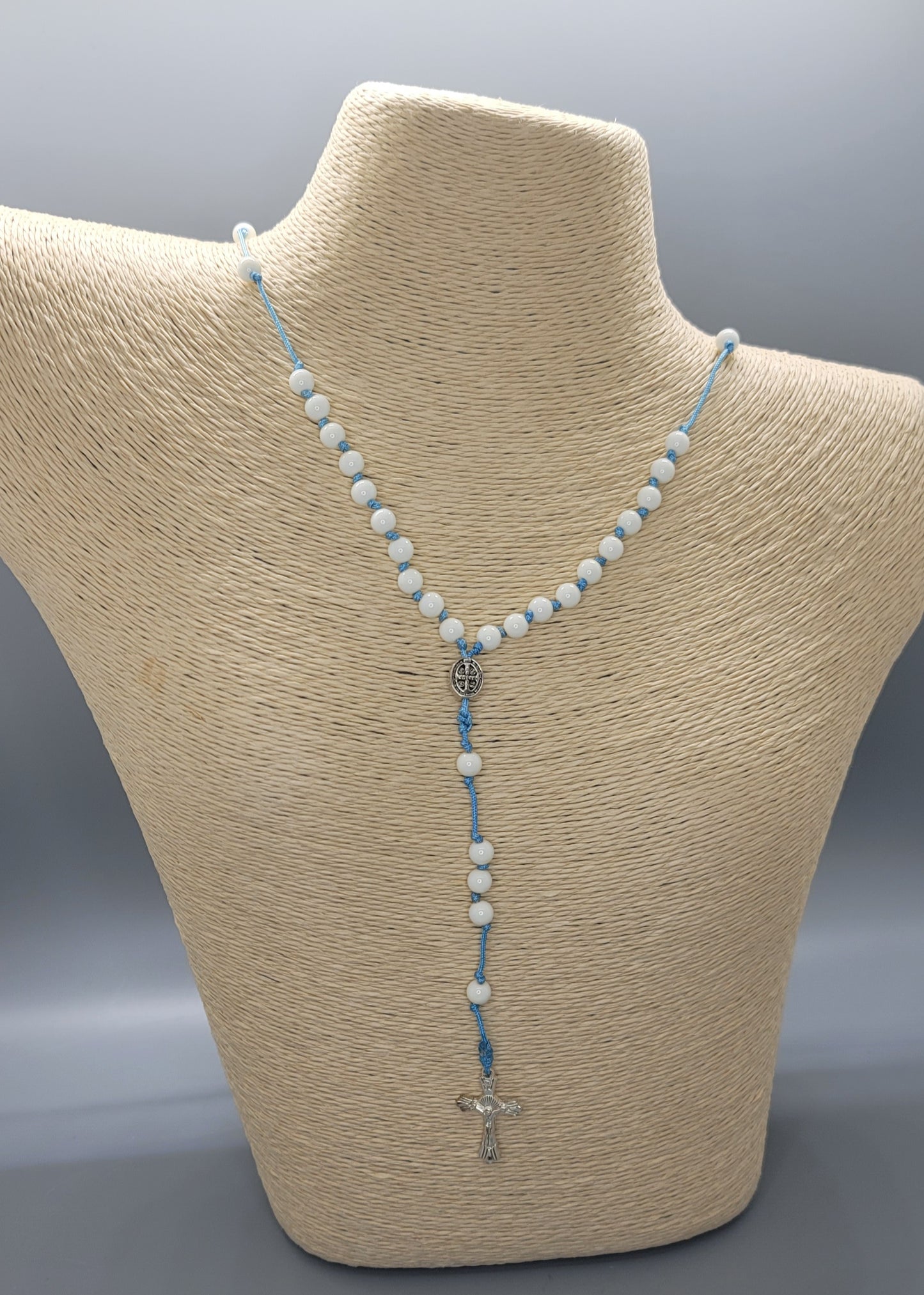 White Rosary
